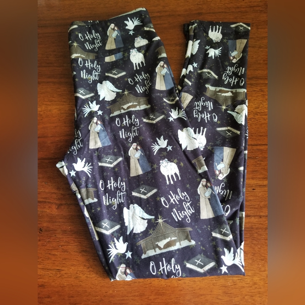 OS O' Holy Night  Leggings
